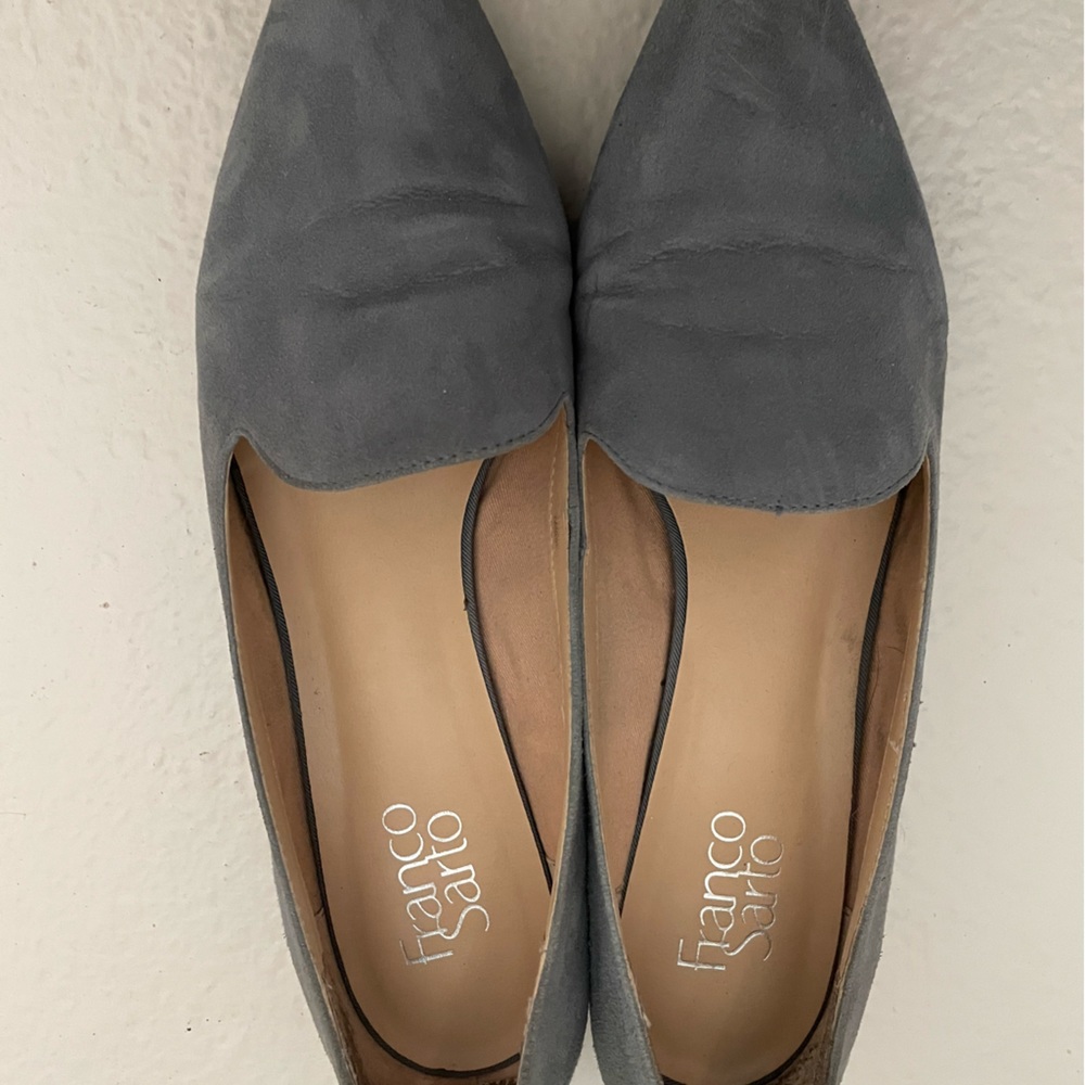 Franco Sarto blue shoes size 11.